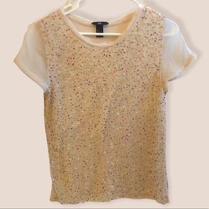 H&M Sequin Top